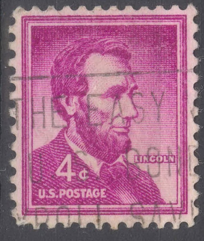 USA_SCOTT 1036.01 LINCOLN. $0.2