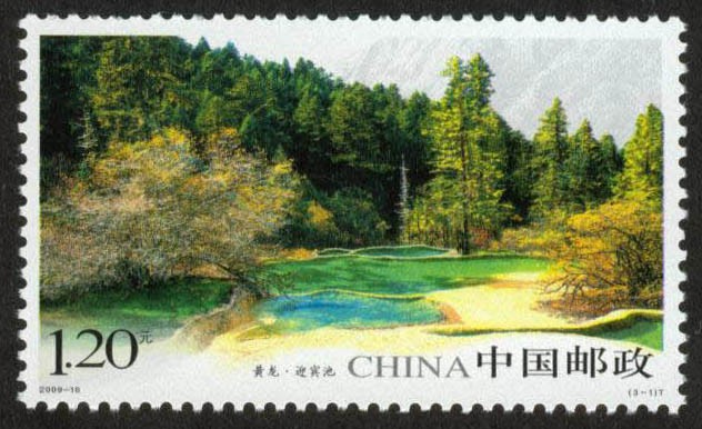 CHINA-Región de interés panorámico e histórico de Huanglong