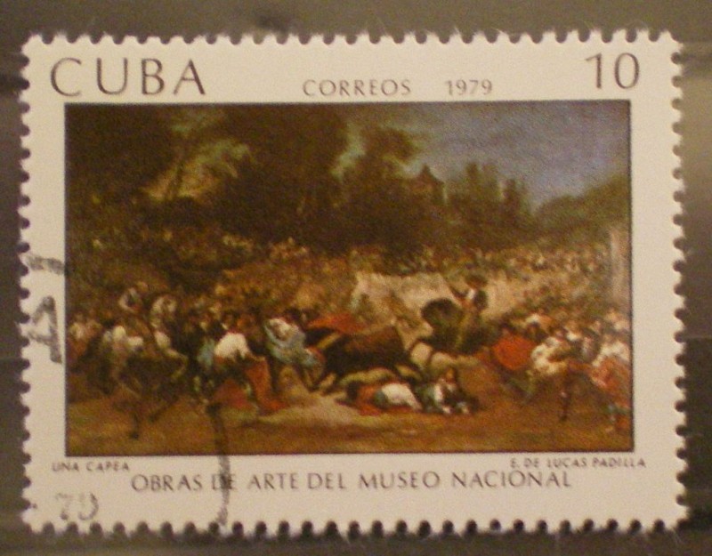 obras de arte museo nacional, una capea, e. de lucas padilla