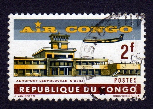 AIR CONGO - AEROPORT LEOPOLDVILLE N'DJILI-