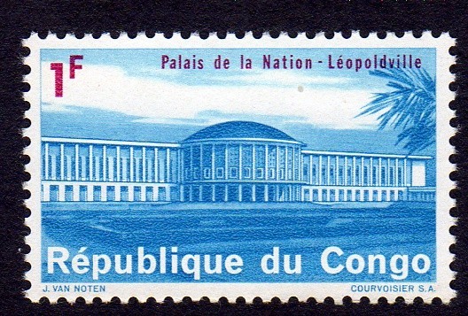 PALAIS DE LA NATION - LÉOPOLDVILLE