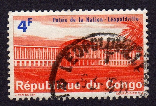 PALAIS DE LA NATION - LÉOPOLDVILLE