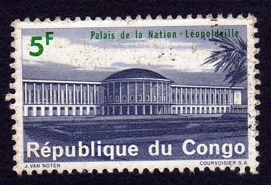 PALAIS DE LA NATION - LÉOPOLDVILLE