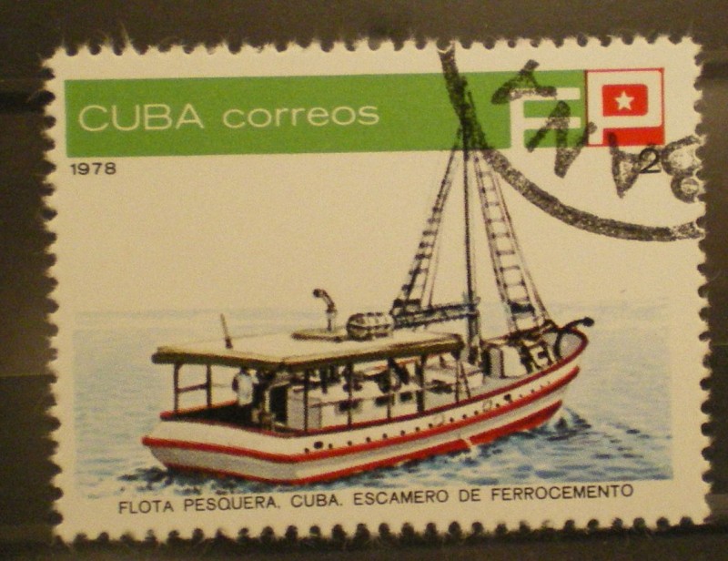 flota pesquera cuba, escamero de ferrocemento