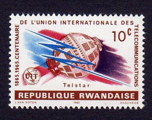 1865.1965. CENTENAIRE DE L'UNION INTERNATIONALE DES TELECOMMUNICATIONS