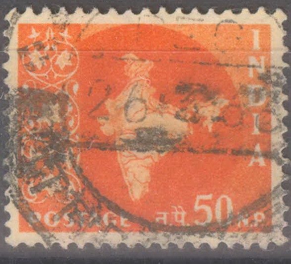 INDIA_SCOTT 313 MAPA INDIA(50NP) $0,20