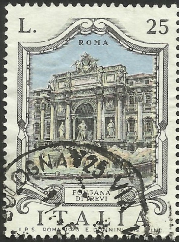 1159 - fontana de trevi de roma