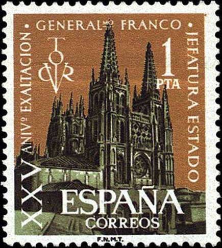 XXV aniversario de la exaltación del General Franco a la Jefatura del Estado