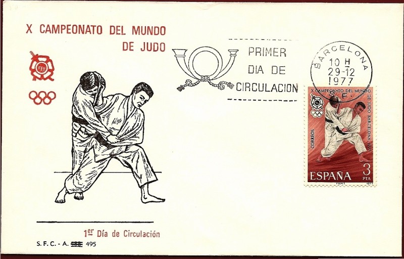 X campeonato del mundo de Judo -  SPD   Barcelona 