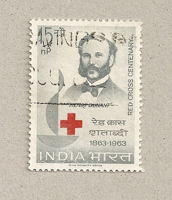 100 Aniv Cruz Roja, Henri Dunant