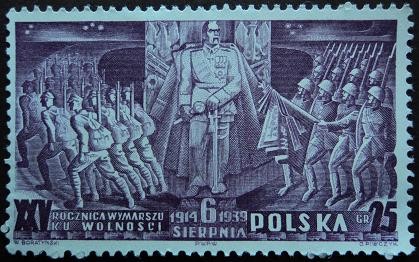 Piłsudski y la legión polaca