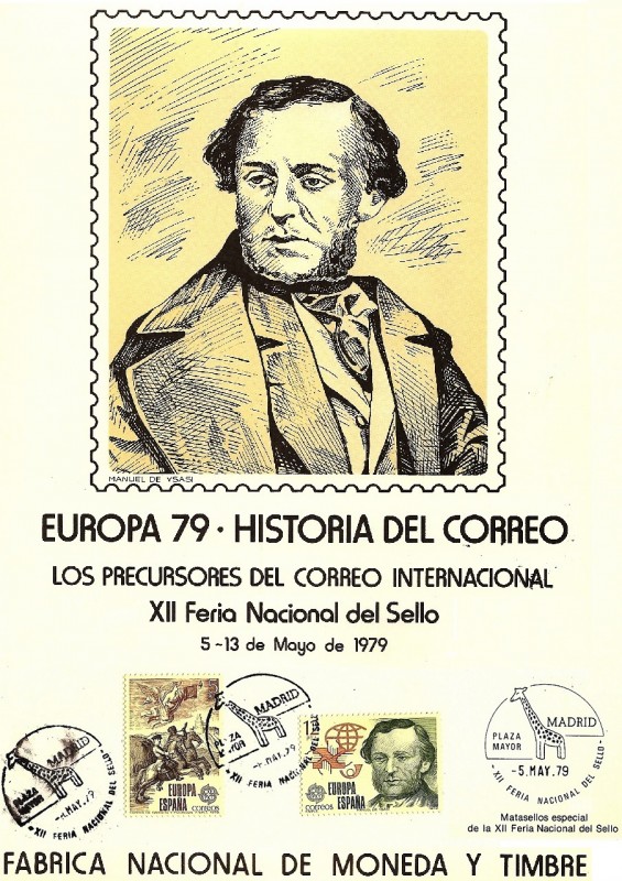 Europa 79 - Historia del Correo - XII Feria Nacional del Sello