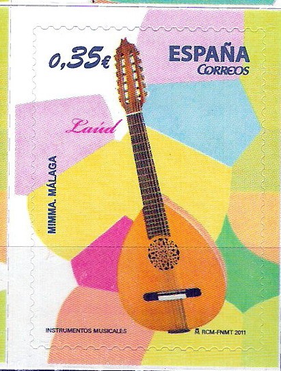 Instrumentos musicales. Laúd