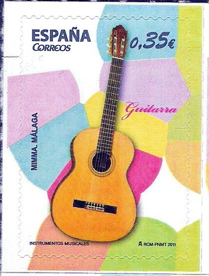 Instrumentos musicales. Guitarra.