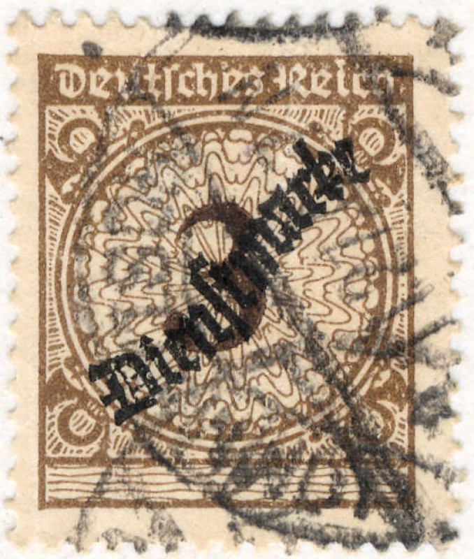 Deutfehes Reich 3 1923