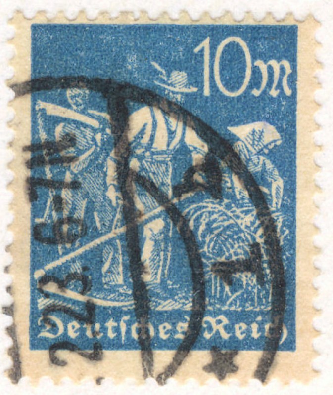 Deutfehes Reich 10 1923