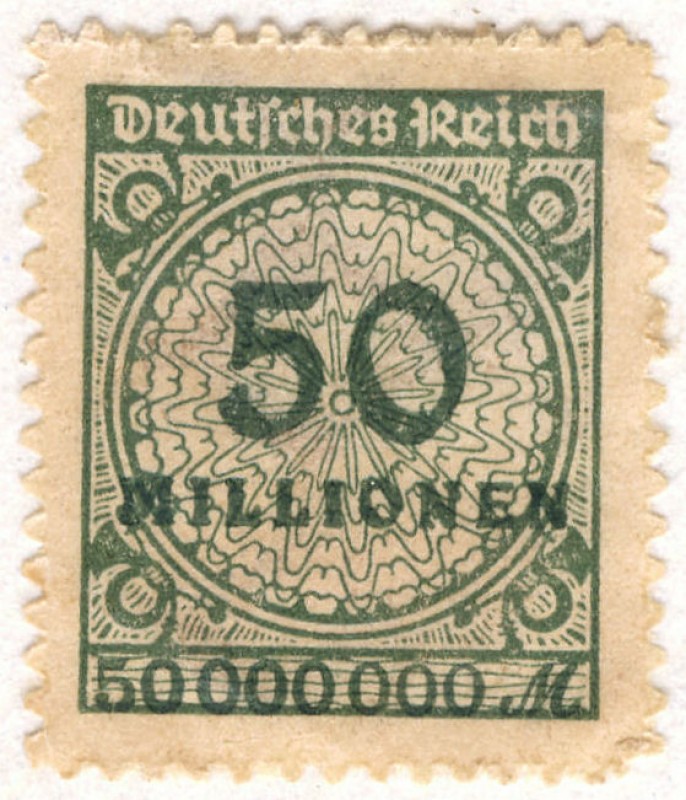 Deutfehes Reich 50 1923