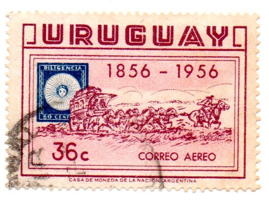 -CENTENARIO del TIMBRE-1956