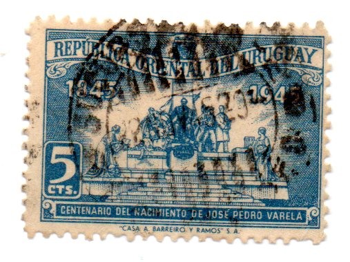 -CENTENARIO NACIMIENTO de JOSE PEDRO VARELA-1945