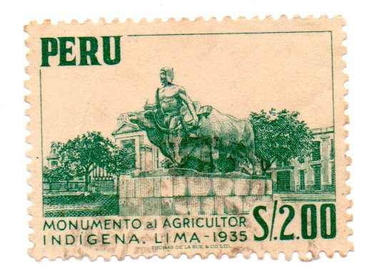 -LIMA-1953-MONUMENTO INDIGENA-SERIE
