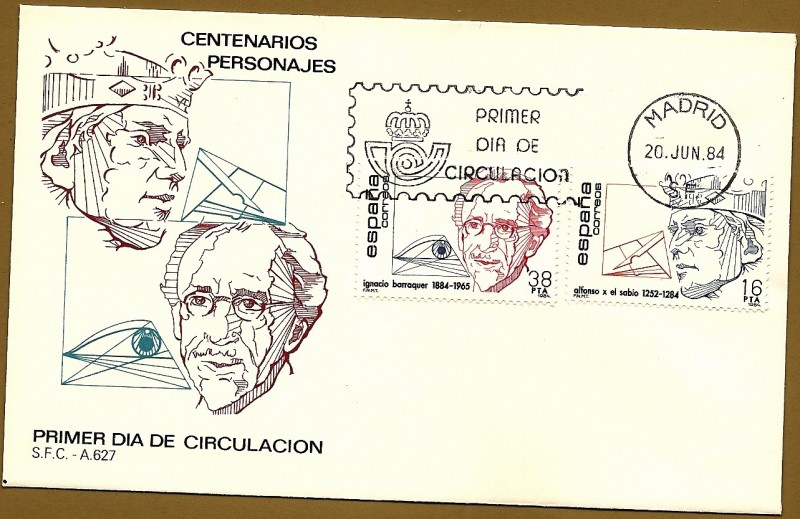 Centenarios - Alfonso X el sabio - Ignacio Barraquer - SPD
