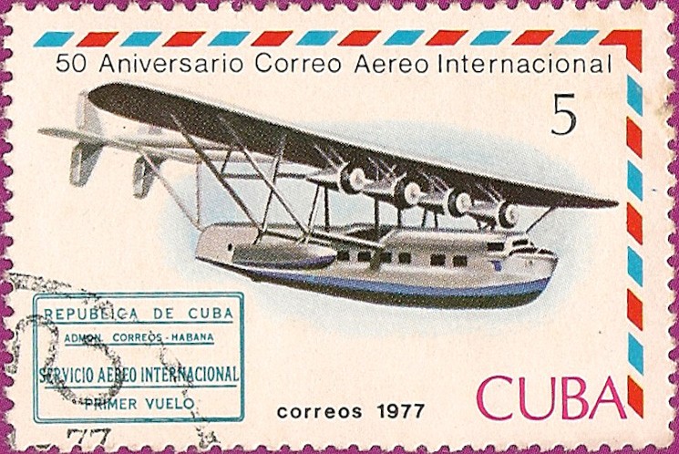 50 Aniversario del Correo Aéreo Internacional.