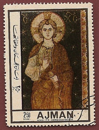 AJMAN  - Mosaico religioso