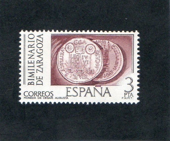 2319- BIMILENARIO DE ZARAGOZA ( moneda de Cesar Augusta )