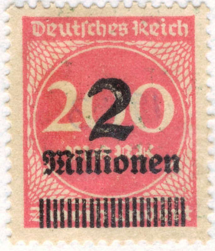 Deutfehes Reich 20 1923