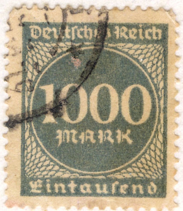 Deutfehes Reich 1000 1923