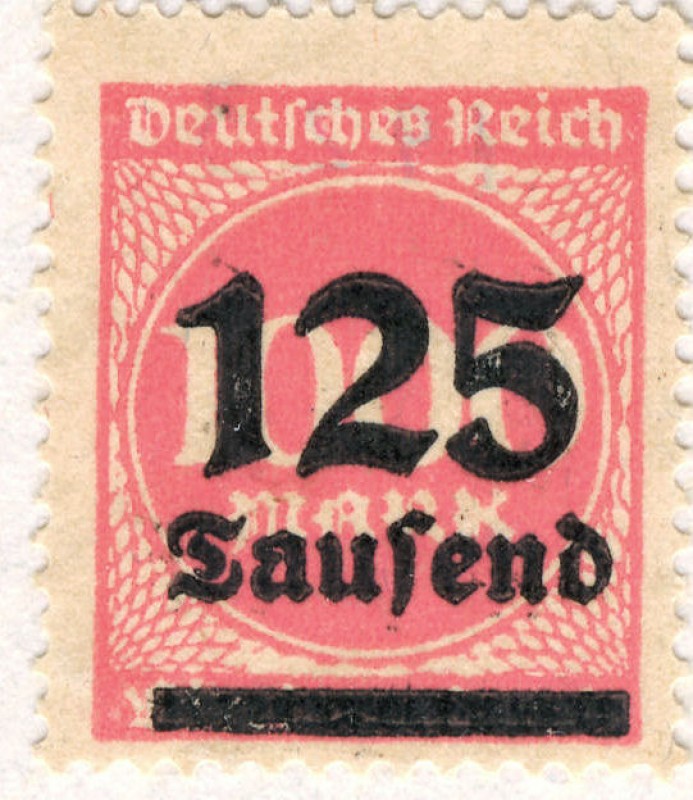 Deutfehes Reich 125 1923