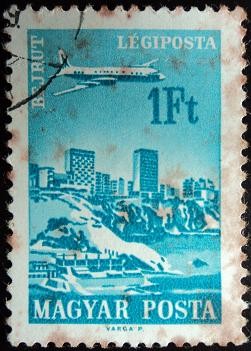 Hungarian Airways sobre Beirut