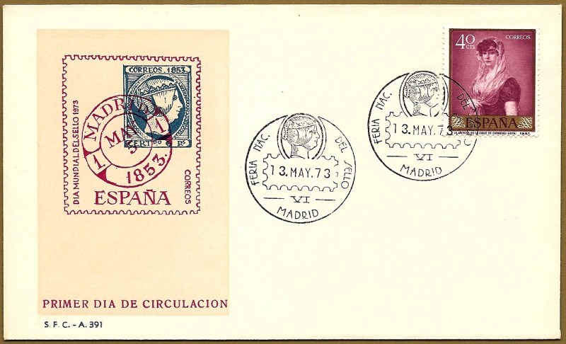 VI Feria Nacional del sello - Goya - La librera de carretas - en SPD día mundial del sello