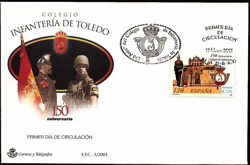 150 Aniversario Colegio de Infanteria de Toledo - SPD
