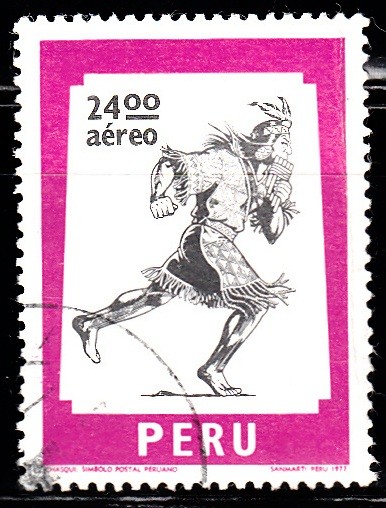 Chasqui. Simbolo Postal	