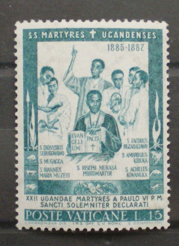 CANONIZACION DE LOS MARTIRES DE UGANDA