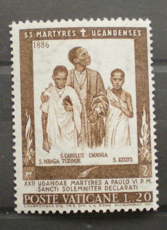 CANONIZACION DE LOS MARTIRES DE UGANDA