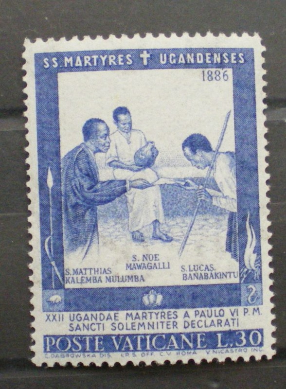 CANONIZACION DE LOS MARTIRES DE UGANDA