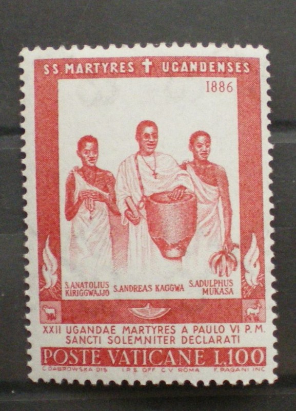 CANONIZACION DE LOS MARTIRES DE UGANDA