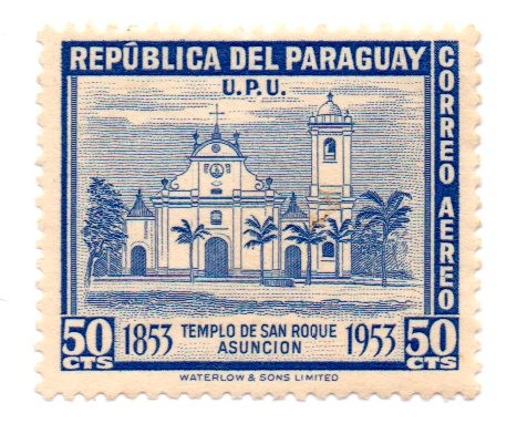 1954-TEMPLO de SAN ROQUE-ASUNCION