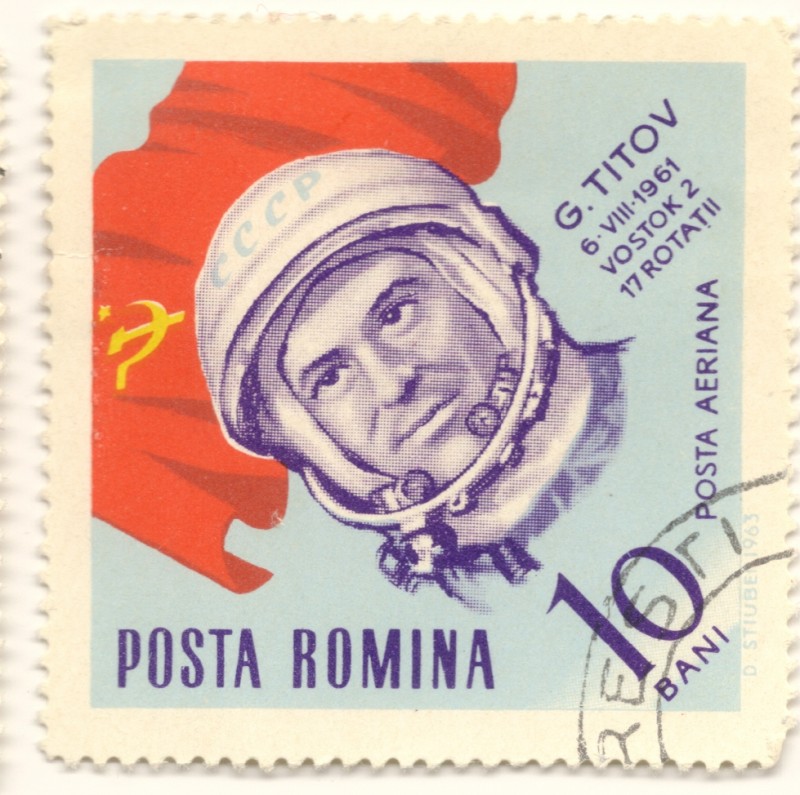 G. TITOV segundo hobre en orbitar la tierra 1961