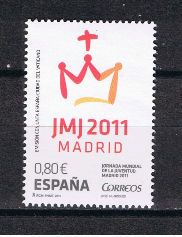 Edifil  4656  JMJ 2011 Madrid.  