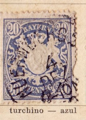 Estado Libre de Baviera 1876