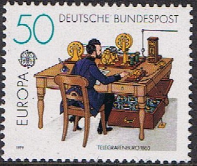 EUROPA 79. OFICINA DE TELÉGRAFO EN 1863