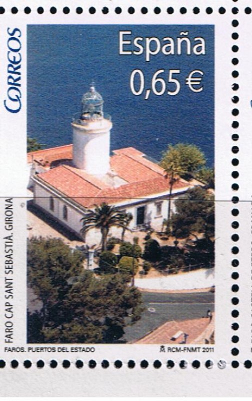 Edifil  4646 D Faros de España.  