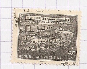 Puerto de Buenos Aires en 1800