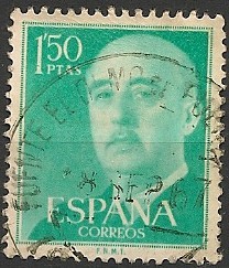 General Franco. Ed  1155
