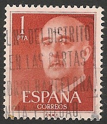 General Franco. Ed  1153
