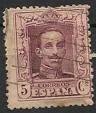 Alfonso XIII. Tipo Vaquer. Ed 311
