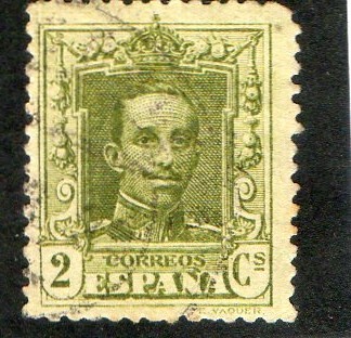 310- Alfonso XIII. Tipo Vaquer.